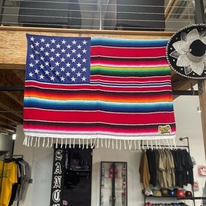 Sancho's Mexican/American Flag